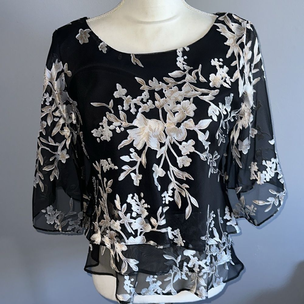 Alex Evenings Blouse!